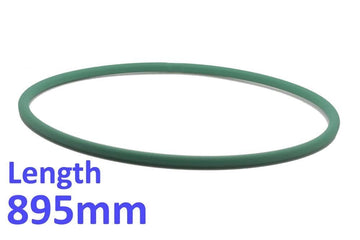 Gam 895mm - Long Green Drive Belt For Pizza Dough Roller Stretcher R40, R30