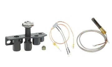 Blue Seal Gas Fryer GT45 GT46 - ThermoPile & ThermoCouple Electrode Pilot Set Kit