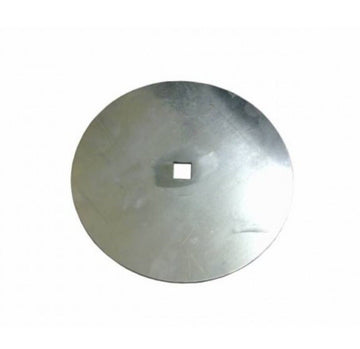 Archway Doner Kebab Machine Aluminium Circle Disk 200mm x 3mm - Square Centre 16mm