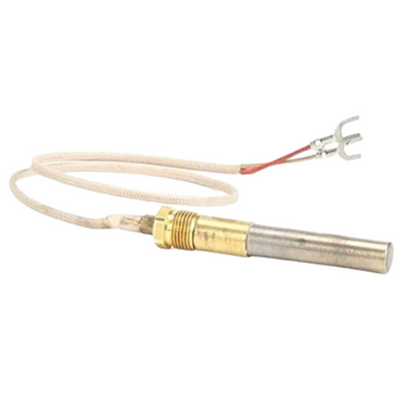 Universal 2 / Twin Lead Thermopile Thermocouple For Gas Fryer Fork Terminal 36"