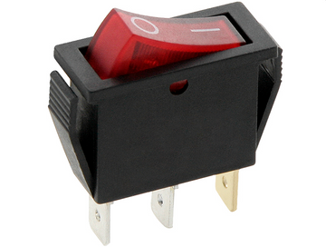 Archway Doner Kebab Machine Main Power On/Off Red Neon Switch - 3 Connector