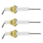 Archway Ceramic Spark Electrodes Pack Of 3 Gas Ignitors Pilot Charcoal Grill